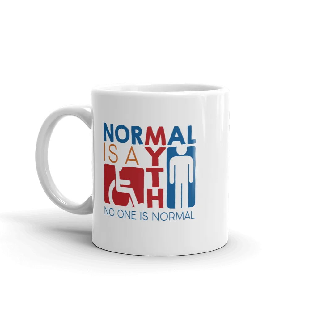 Normal is a Myth (Sign Icons) Mug