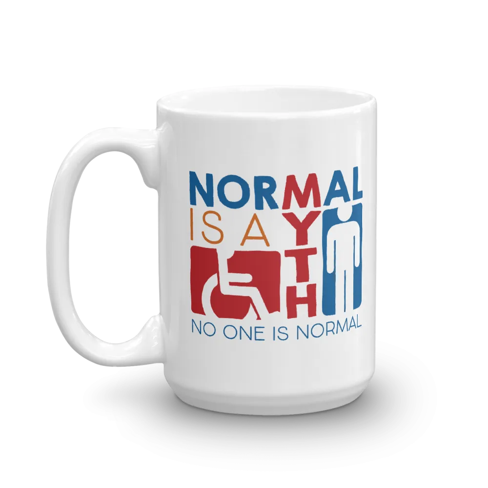Normal is a Myth (Sign Icons) Mug