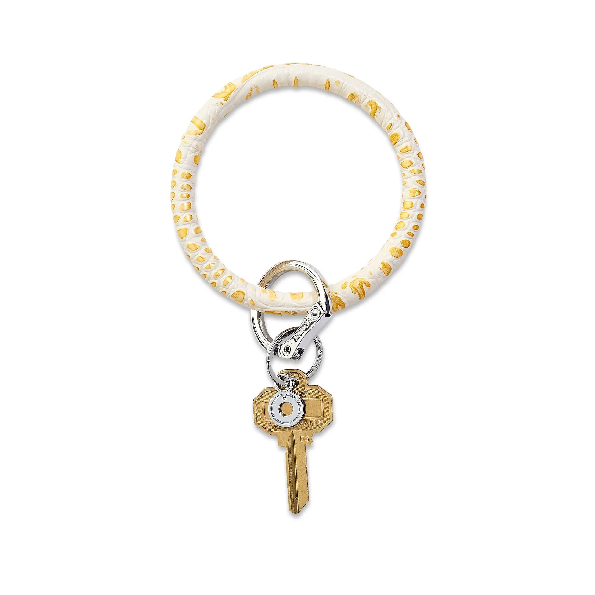 O Venture Metallic Collection - Leather Big O® Key Ring
