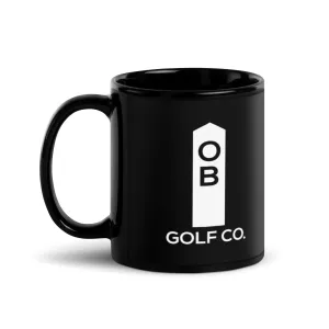 OB Stake Black Glossy Mug