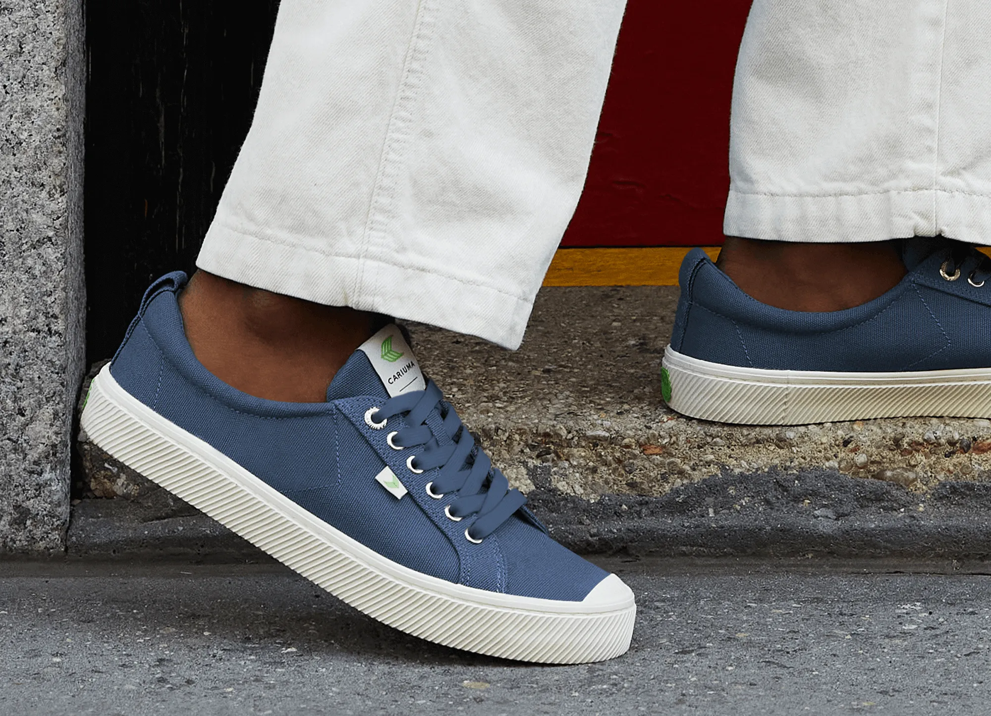 OCA Low Gum Burnt Sand Canvas Sneaker Men
