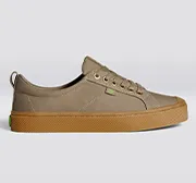 OCA Low Gum Burnt Sand Canvas Sneaker Men