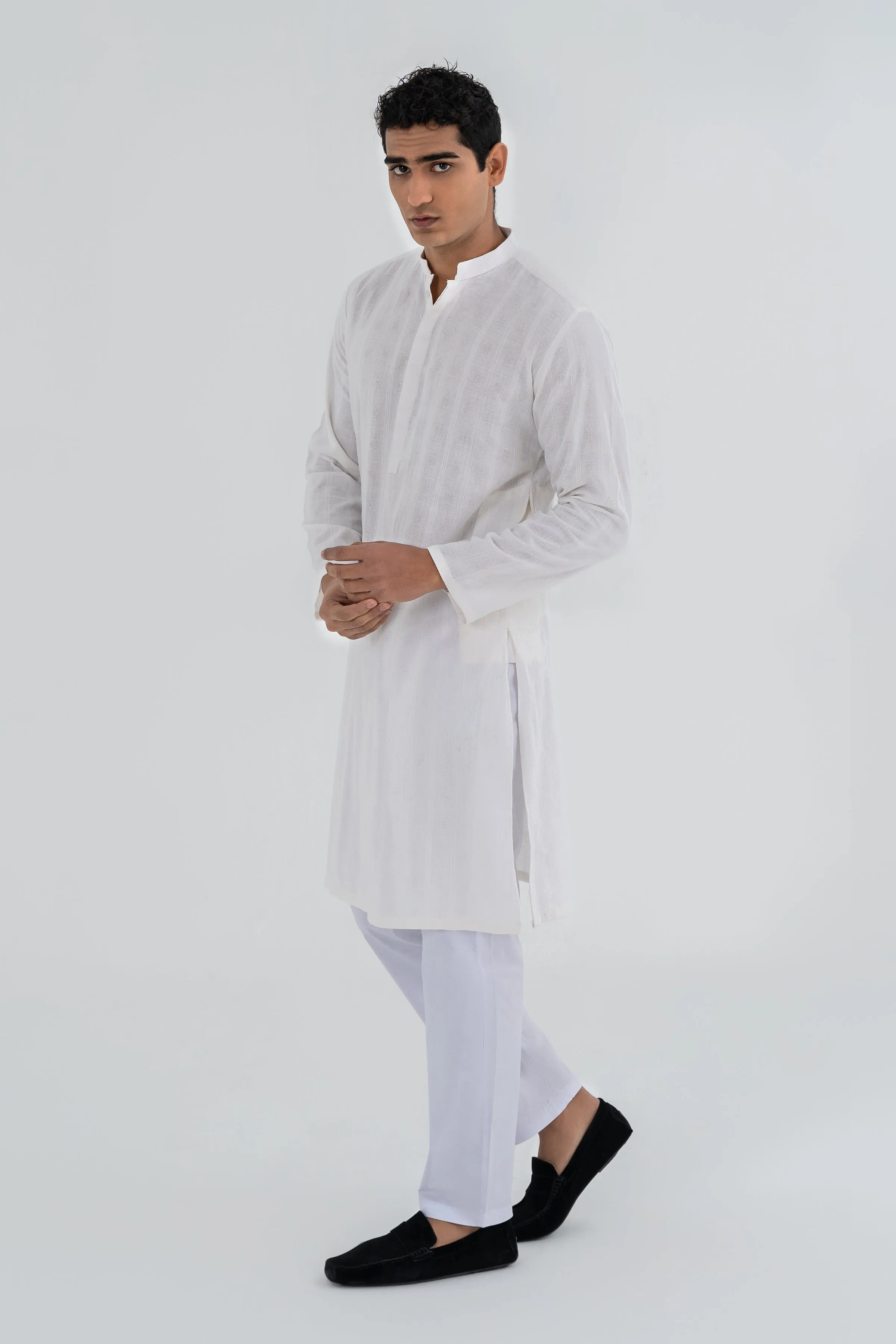 Off White Traditional Kurta