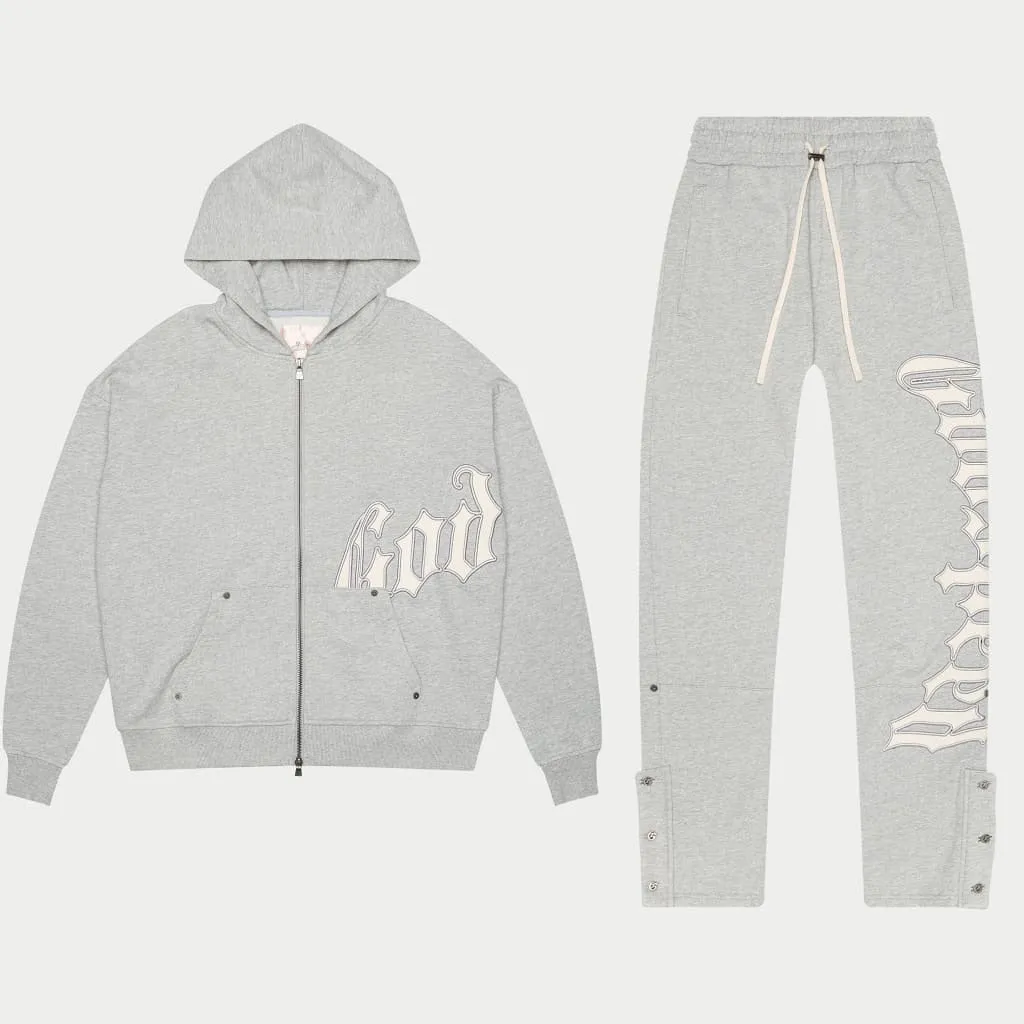 OG Logo Sweatsuit V2 (Heather Grey)
