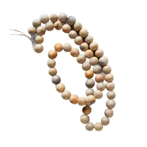 Open Fire Tunisian Pottery Beads- Blonde