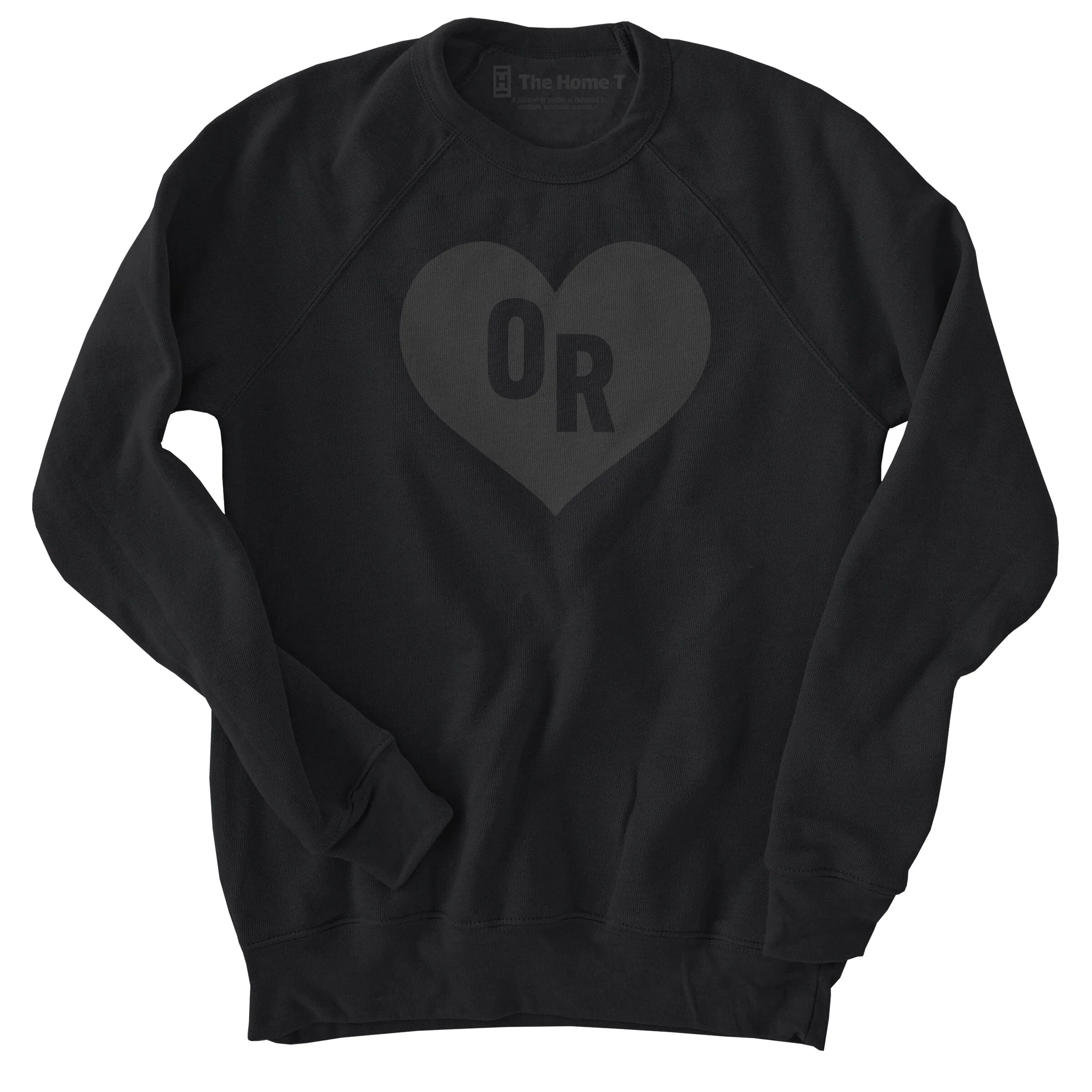 Oregon Black Heart on Black Heart