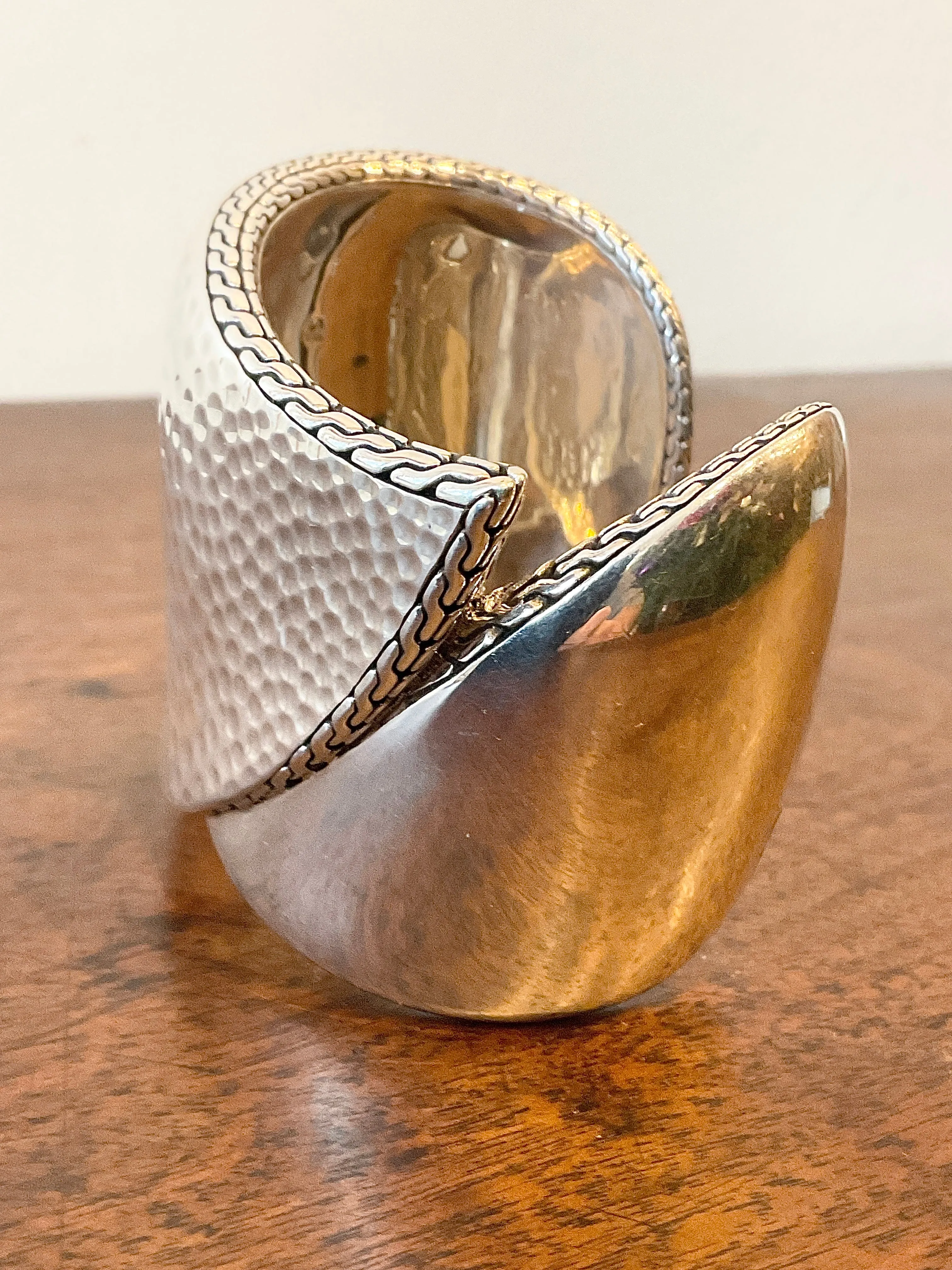 ORIGINAL JOHN HARDY CHAIN CUFF BRACELET STERLING SILVER ~EXCELLENT~