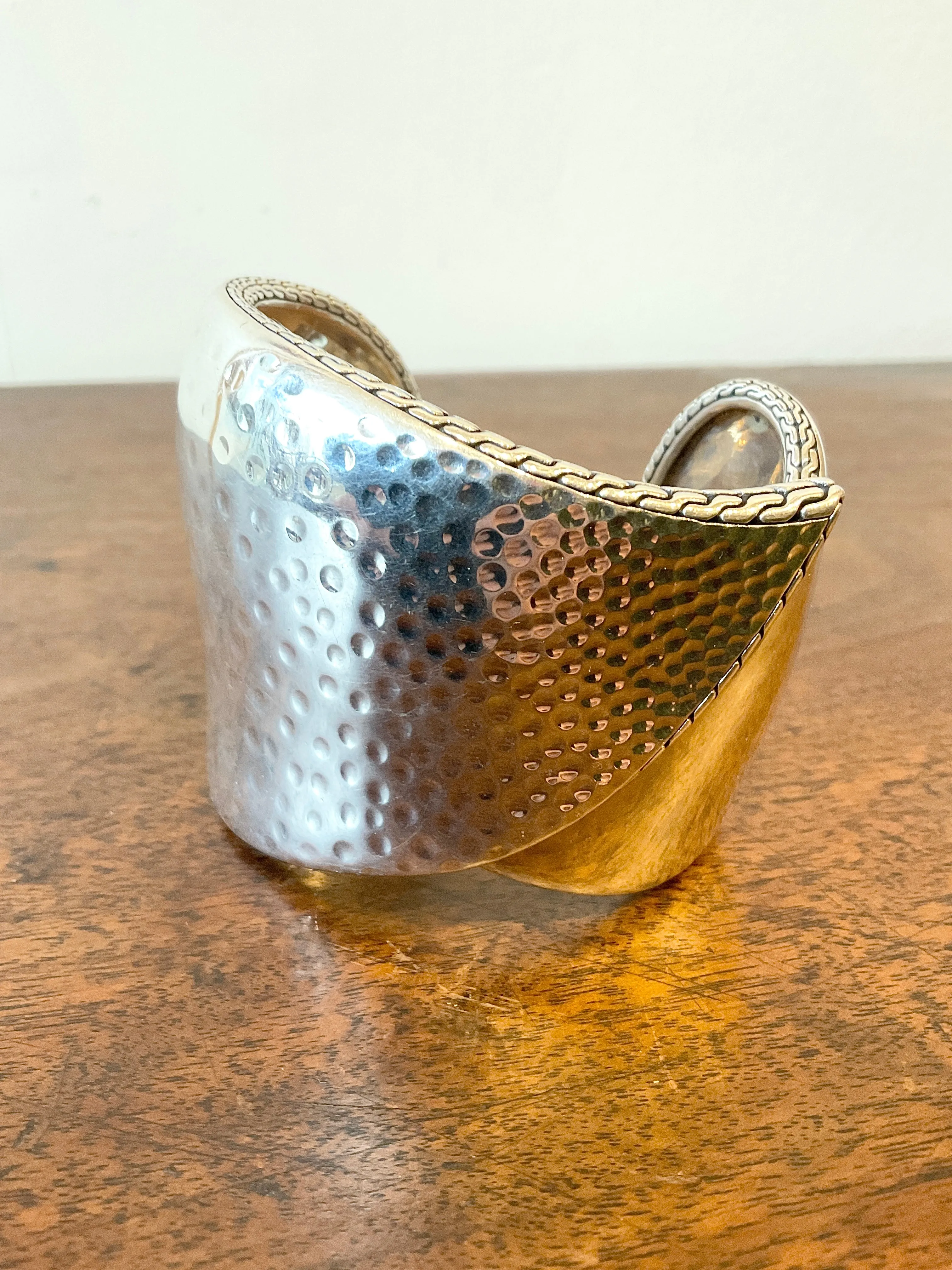 ORIGINAL JOHN HARDY CHAIN CUFF BRACELET STERLING SILVER ~EXCELLENT~