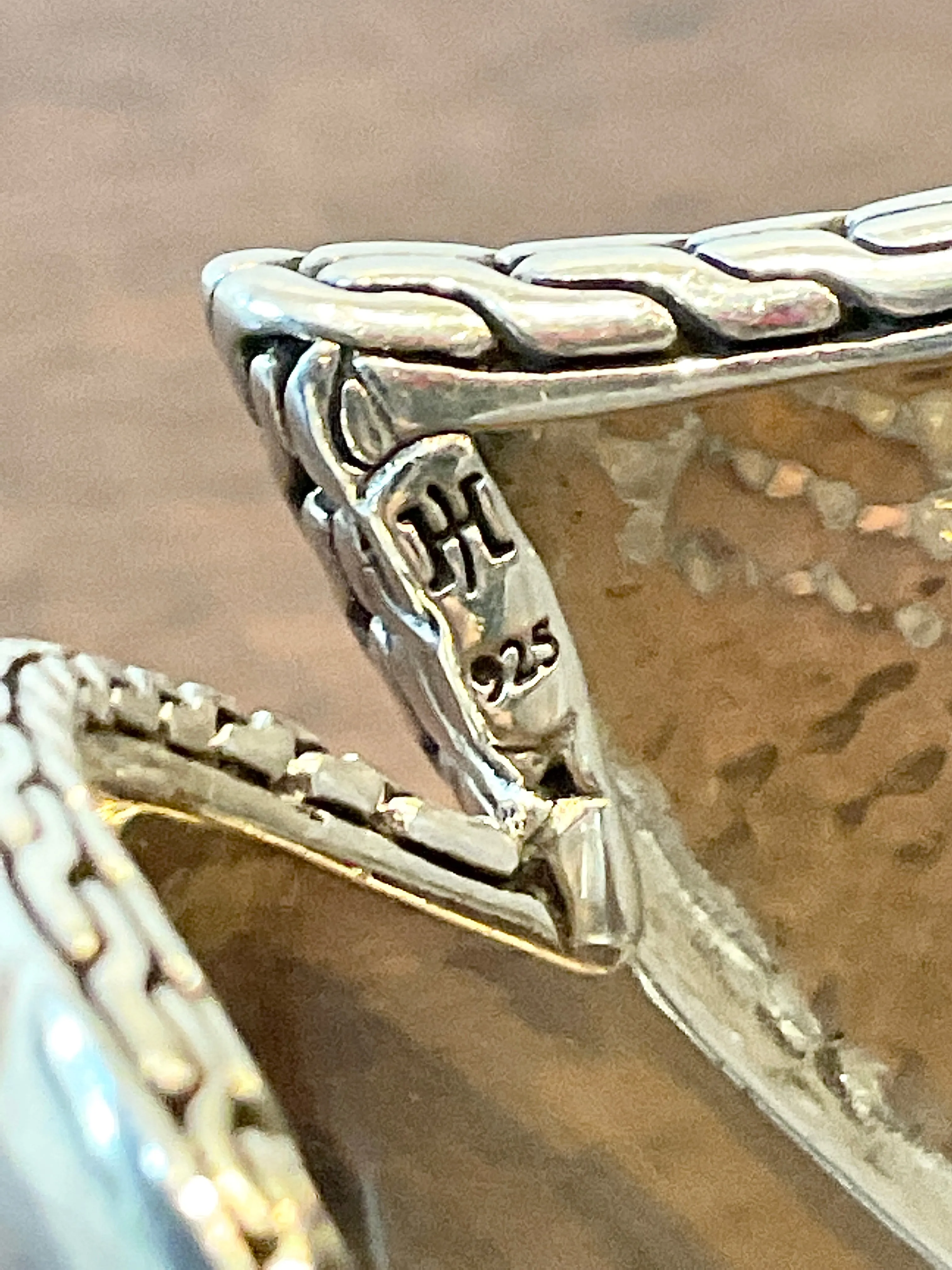 ORIGINAL JOHN HARDY CHAIN CUFF BRACELET STERLING SILVER ~EXCELLENT~