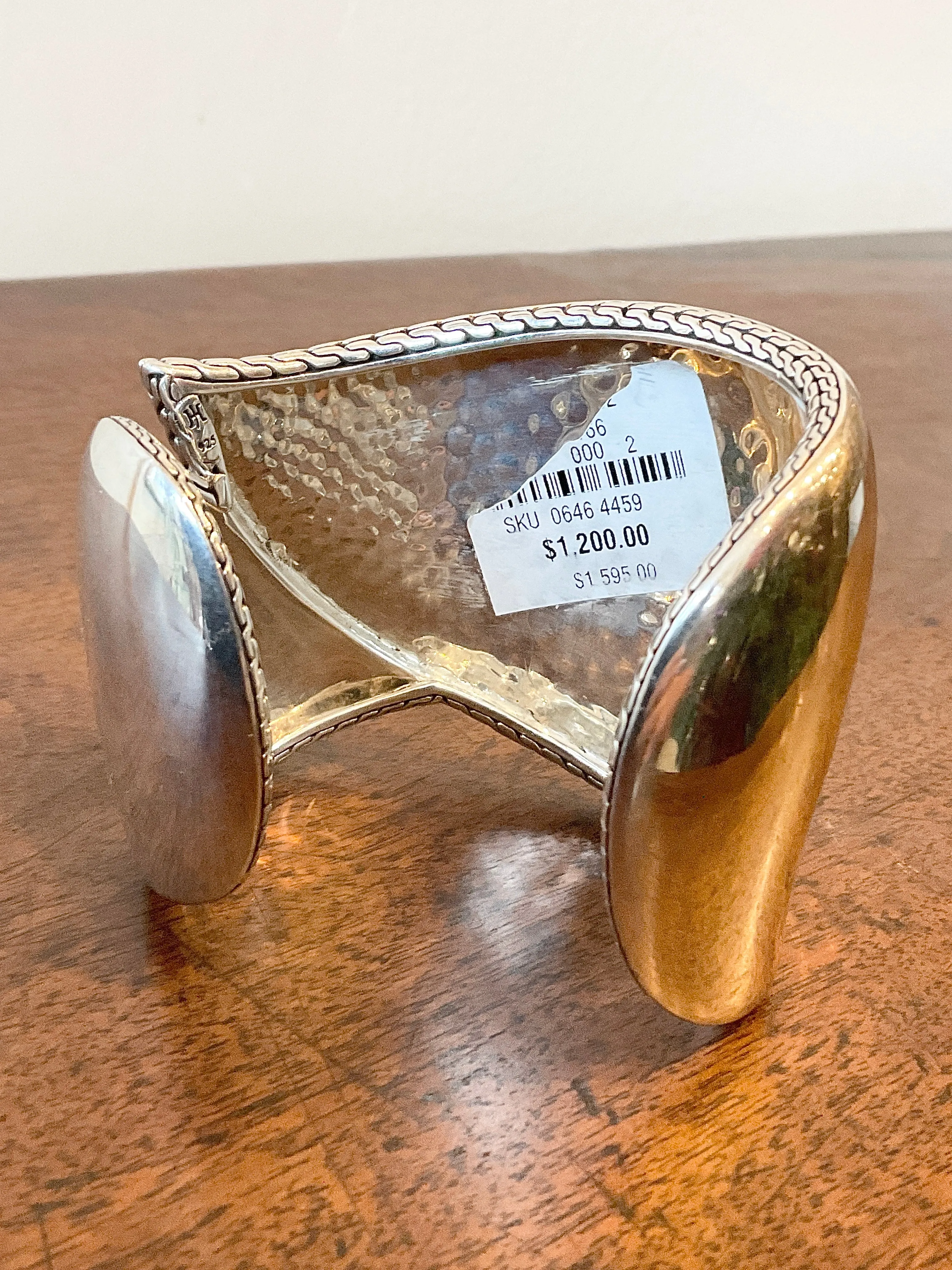 ORIGINAL JOHN HARDY CHAIN CUFF BRACELET STERLING SILVER ~EXCELLENT~