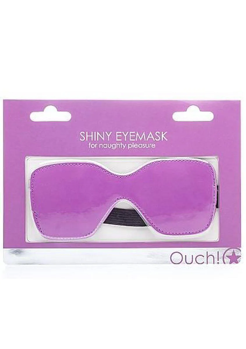 Ouch! - Shiny Eyemask - Blinddoek  -  Lila
