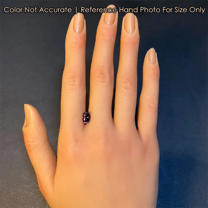 Oval Cut Natural Color Fancy Tanzanite 1.71 Carats