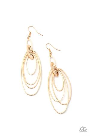 OVAL The Moon - Gold
