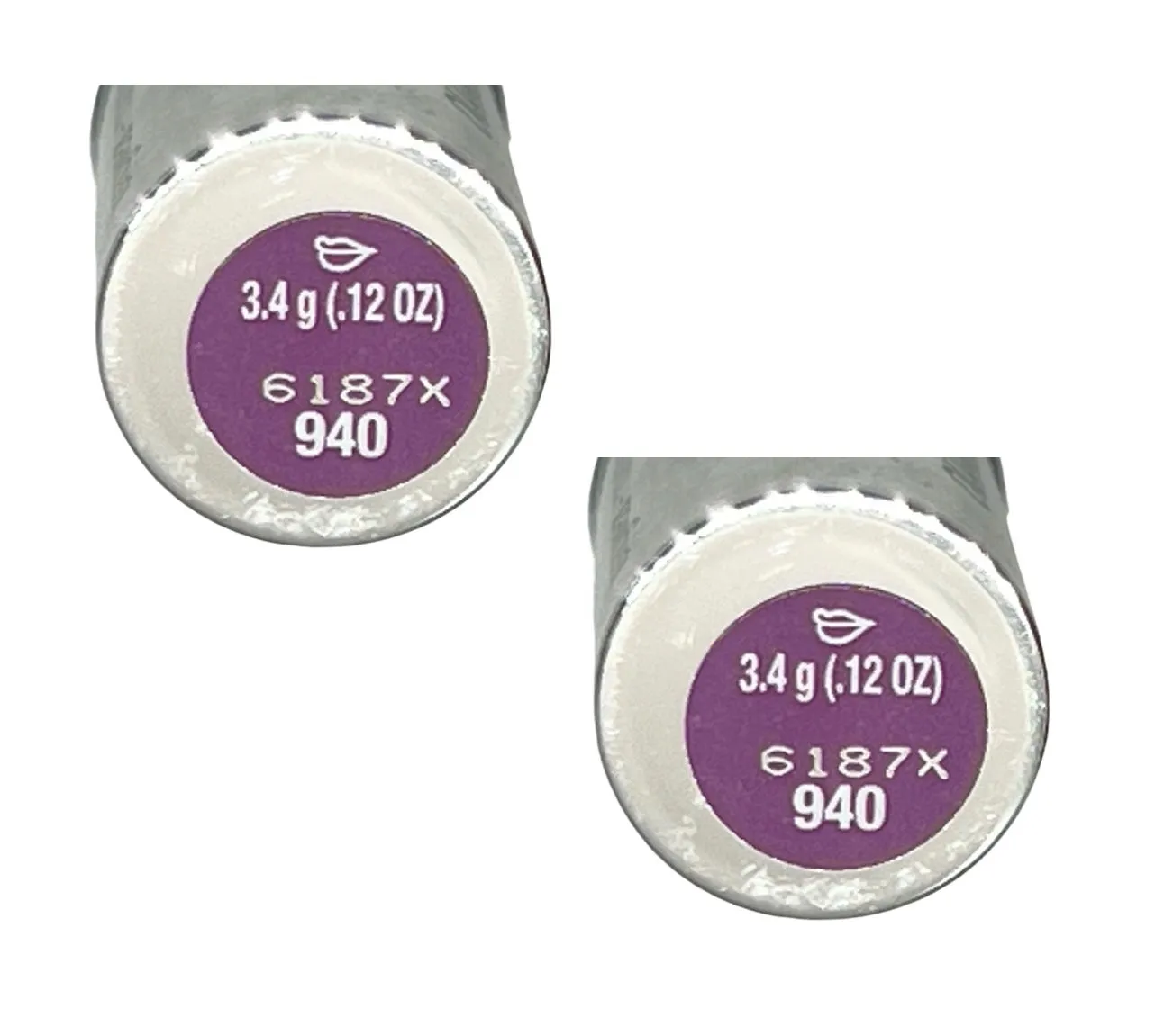 Pack of 2 CoverGirl Outlast Longwear Lipstick, Vixen Violet 940