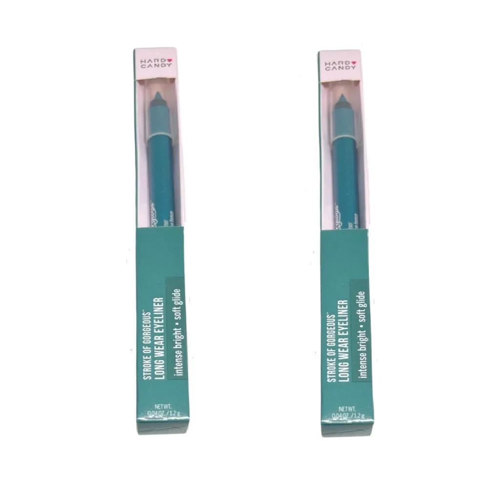 Pack of 2 Hard Candy Stroke Of Gorgeous Long Wear Eyeliner, Deep Sea 1282