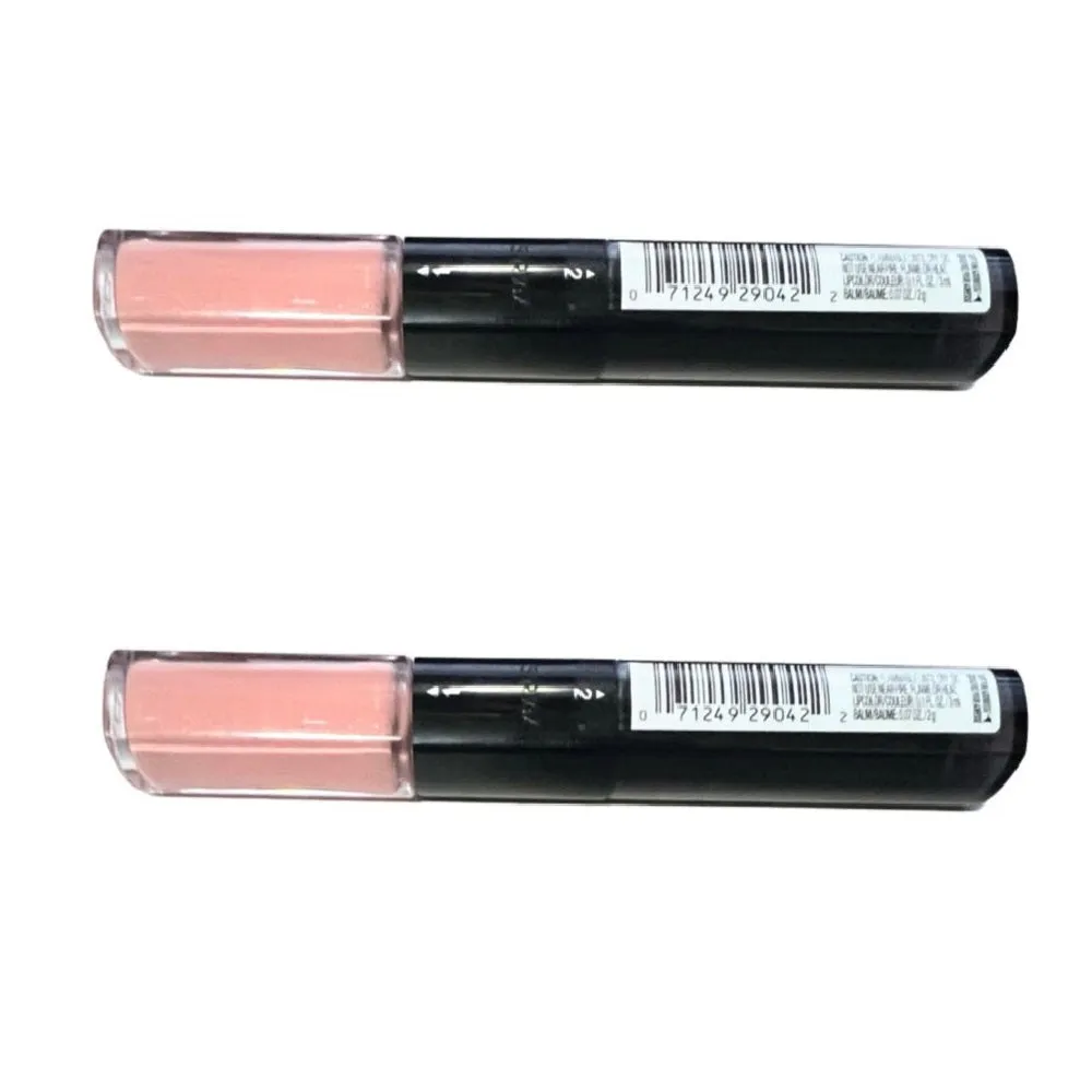 Pack of 2 L'Oréal Paris Infallible Pro Last 2 Step Lipstick, Rose Tattoo 101