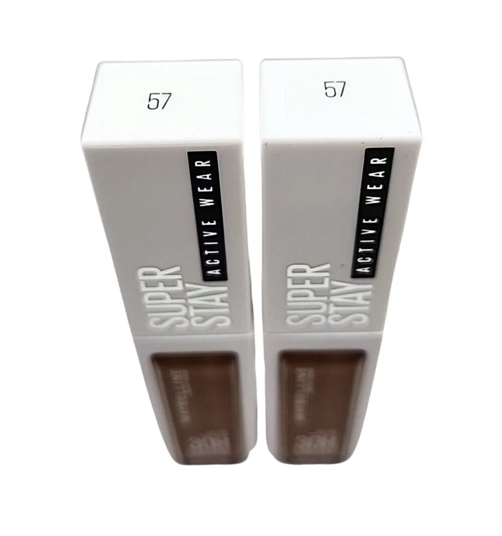Pack of 2 Maybelline New York Up to 30H Concealer, 57