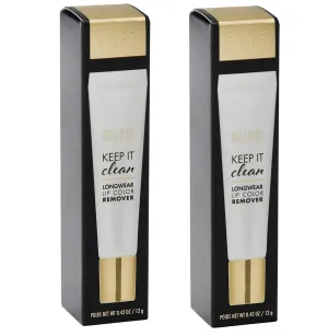 Pack of 2 Milani Keep It Clean Longwear Lip Color Remover, Keep It Clean (01)