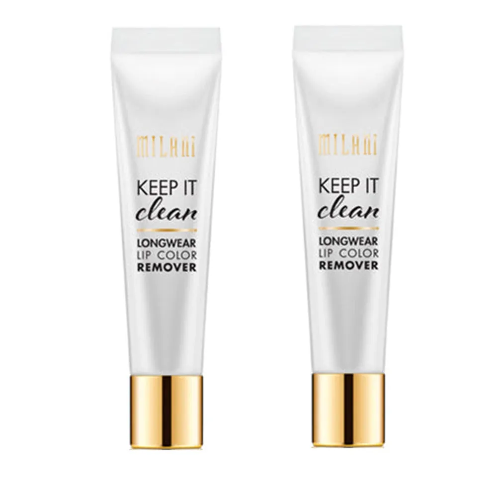 Pack of 2 Milani Keep It Clean Longwear Lip Color Remover, Keep It Clean (01)