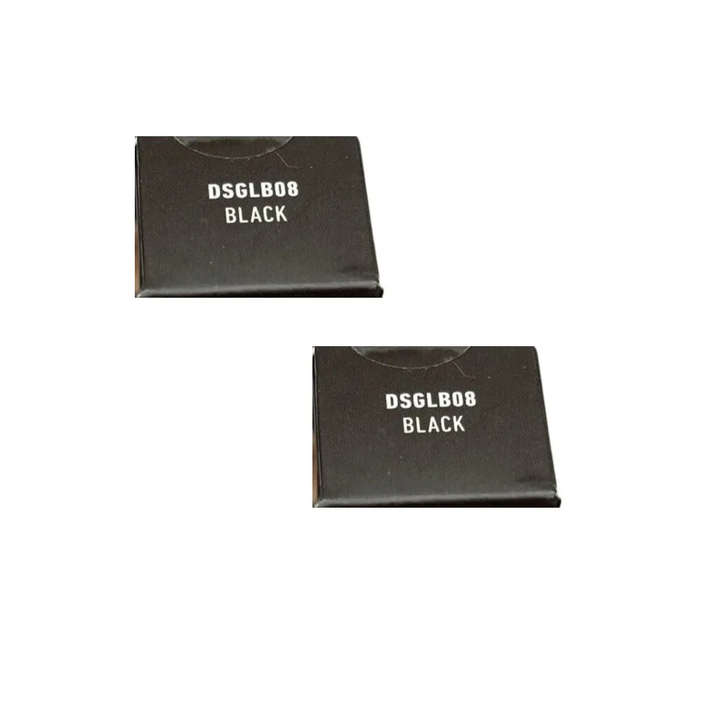 Pack of 2 NYX Dip, Shape, Go! Longwear Brow Pomade, Black DSGLB08