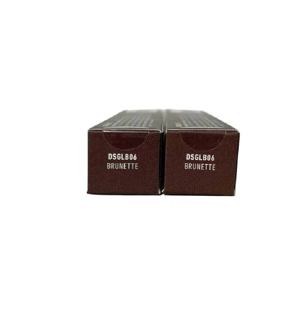 Pack of 2  NYX Dip, Shape, Go! Longwear Brow Pomade, Brunette DSGLB06