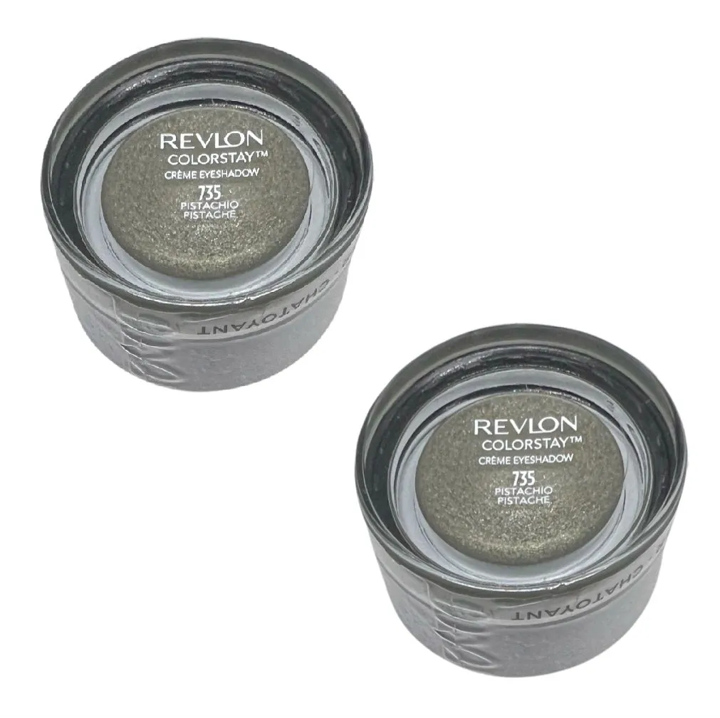 Pack of 2 Revlon Colorstay Creme Eyeshadow, Pistachio 735