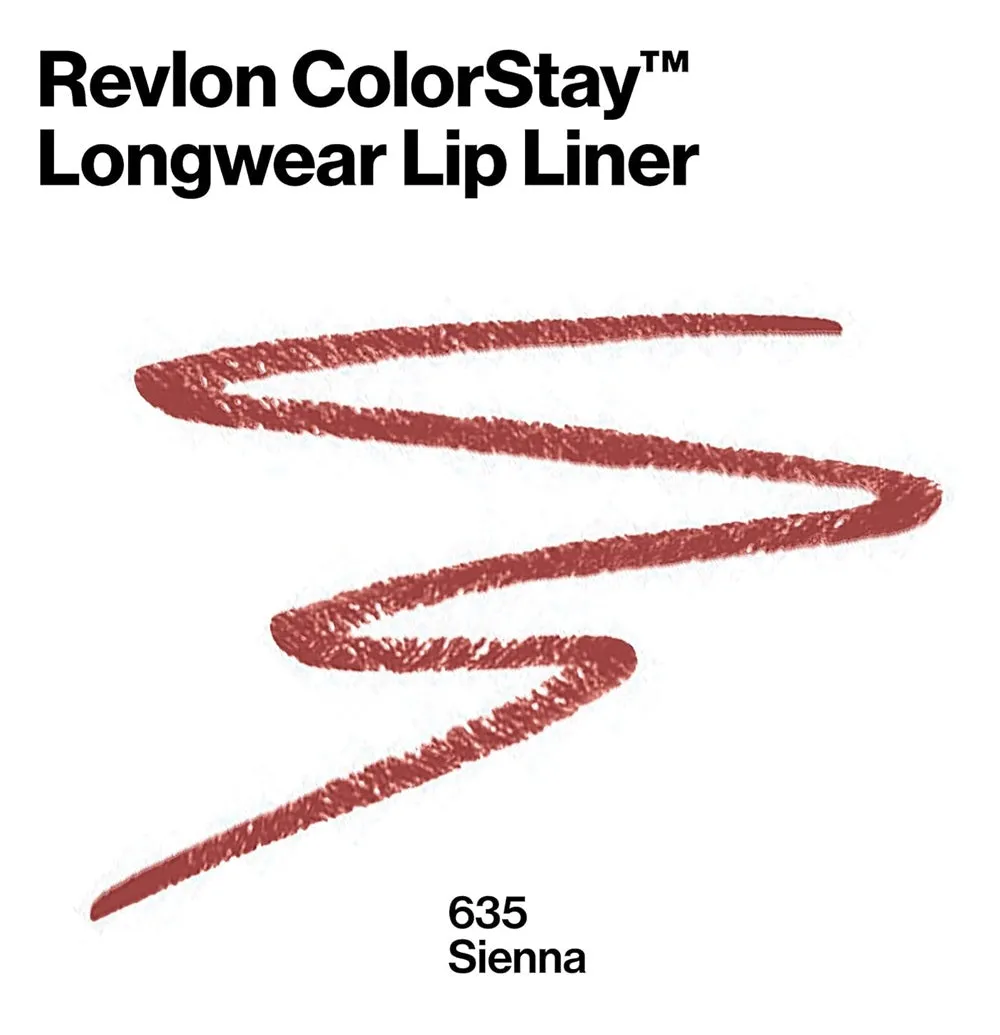Pack of 2 Revlon Colorstay Longwear Lip Liner, Sienna 635