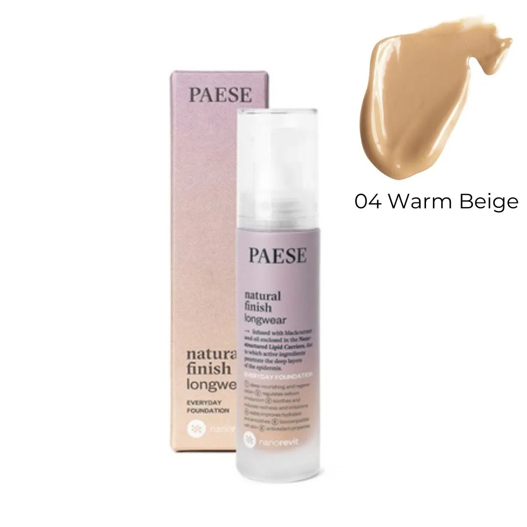 PAESE Nanorevit - Natural Finish Longwear Everyday Foundation 30ml