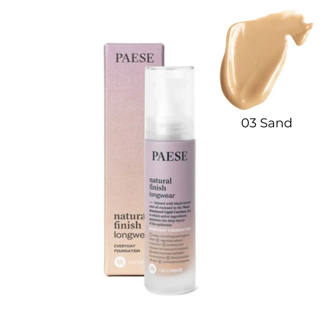 PAESE Nanorevit - Natural Finish Longwear Everyday Foundation 30ml
