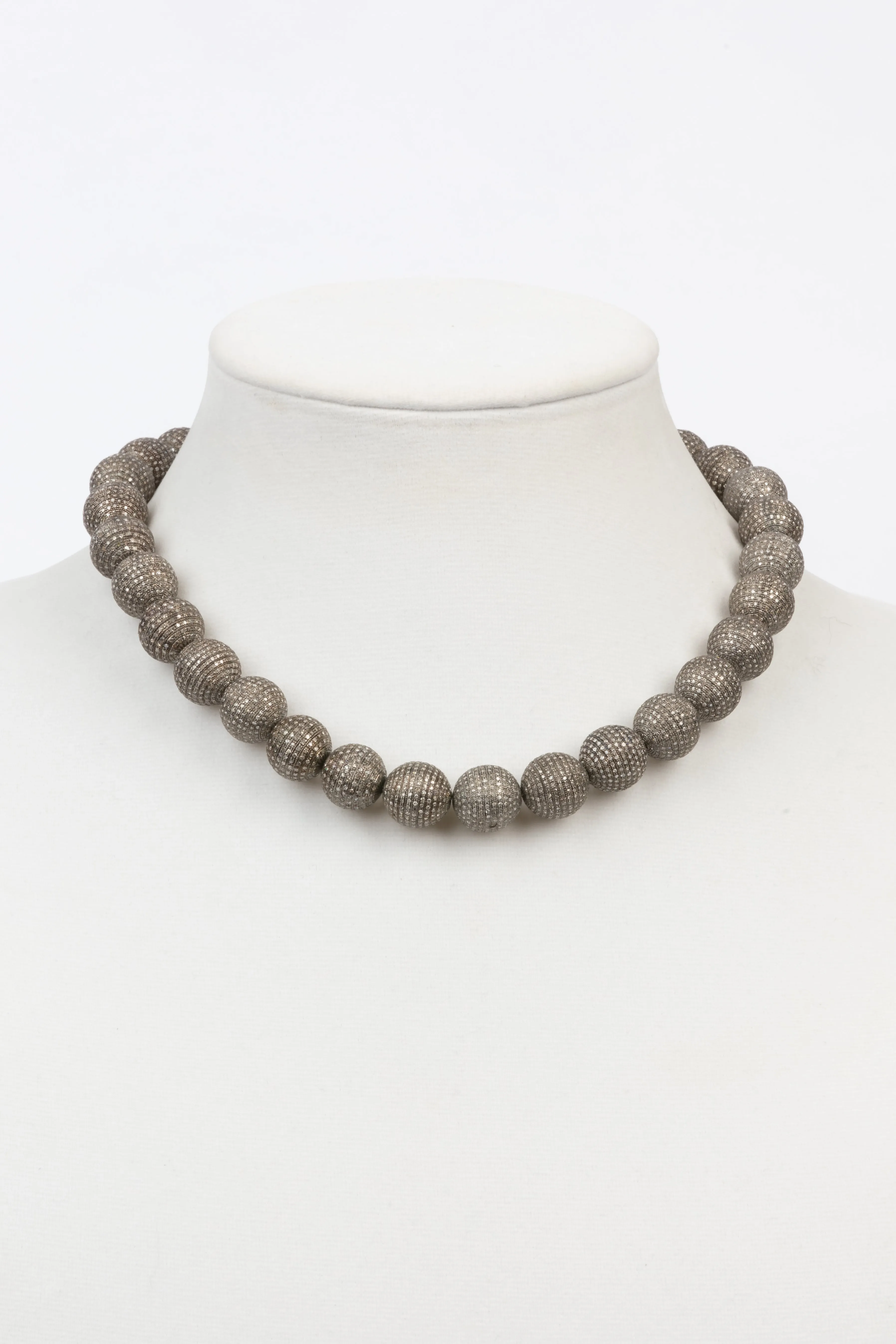Pave Diamond All Around Necklace