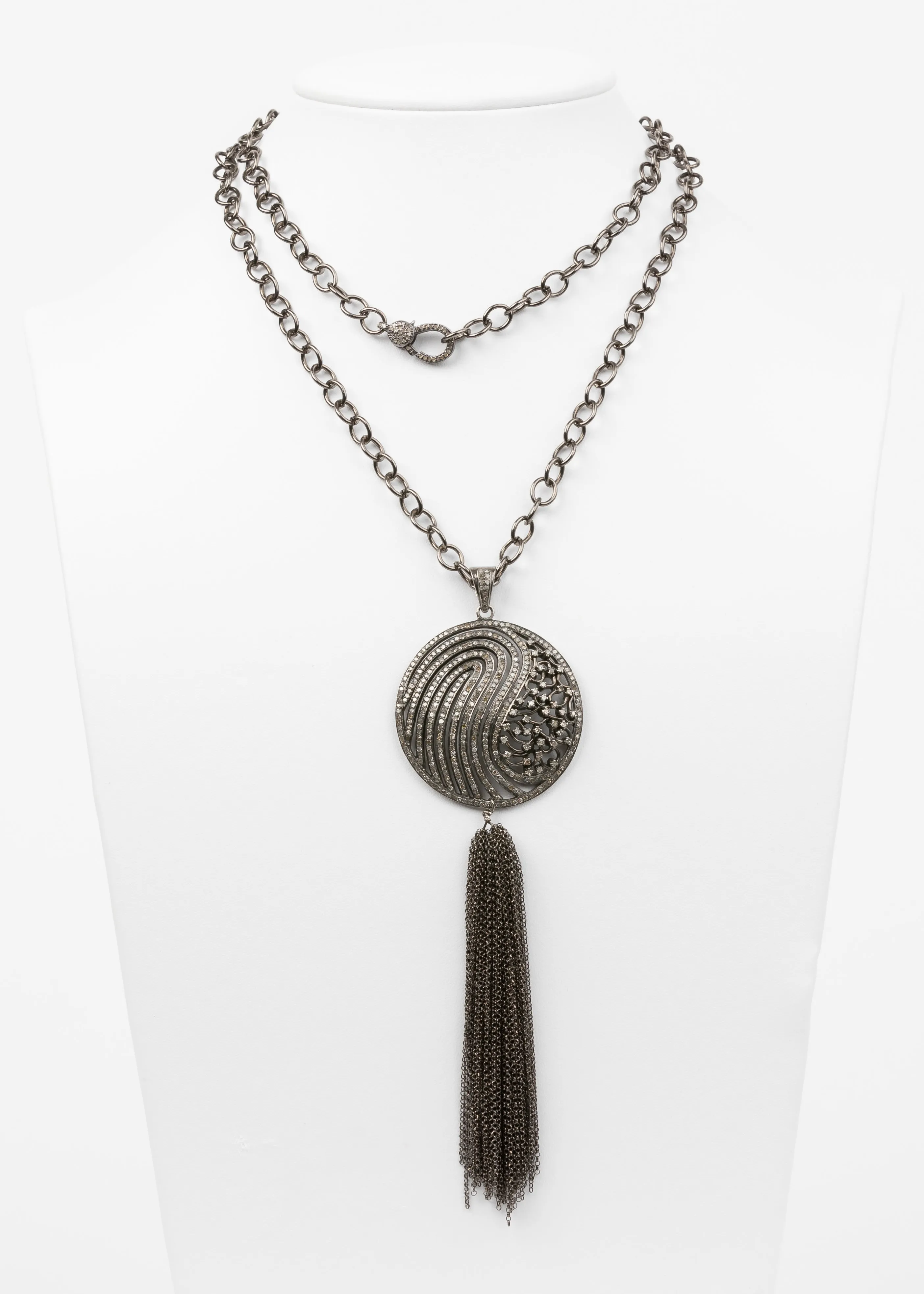 Pave Diamond, Stelring Necklace