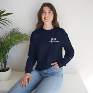 Personalized Unisex ER Nurse Crewneck Sweatshirt | Emergency Room Nurse Gift | Custom Name