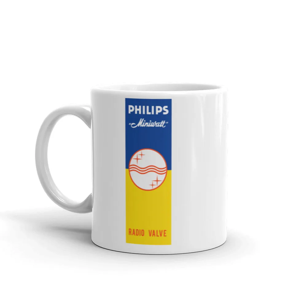 Philips White glossy mug