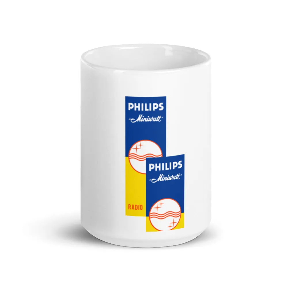 Philips White glossy mug