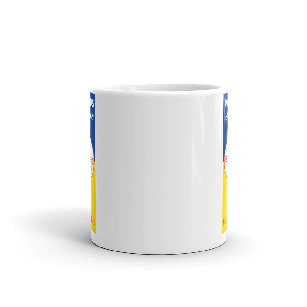 Philips White glossy mug