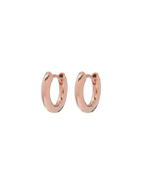 Plain Amalfi Huggies- Rose Gold
