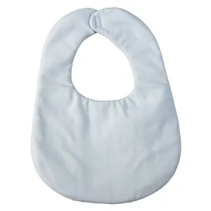 Plain Baby Bib in Blue or Pink