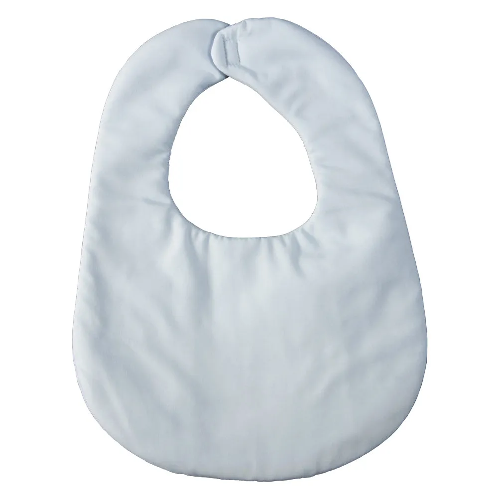 Plain Baby Bib in Blue or Pink