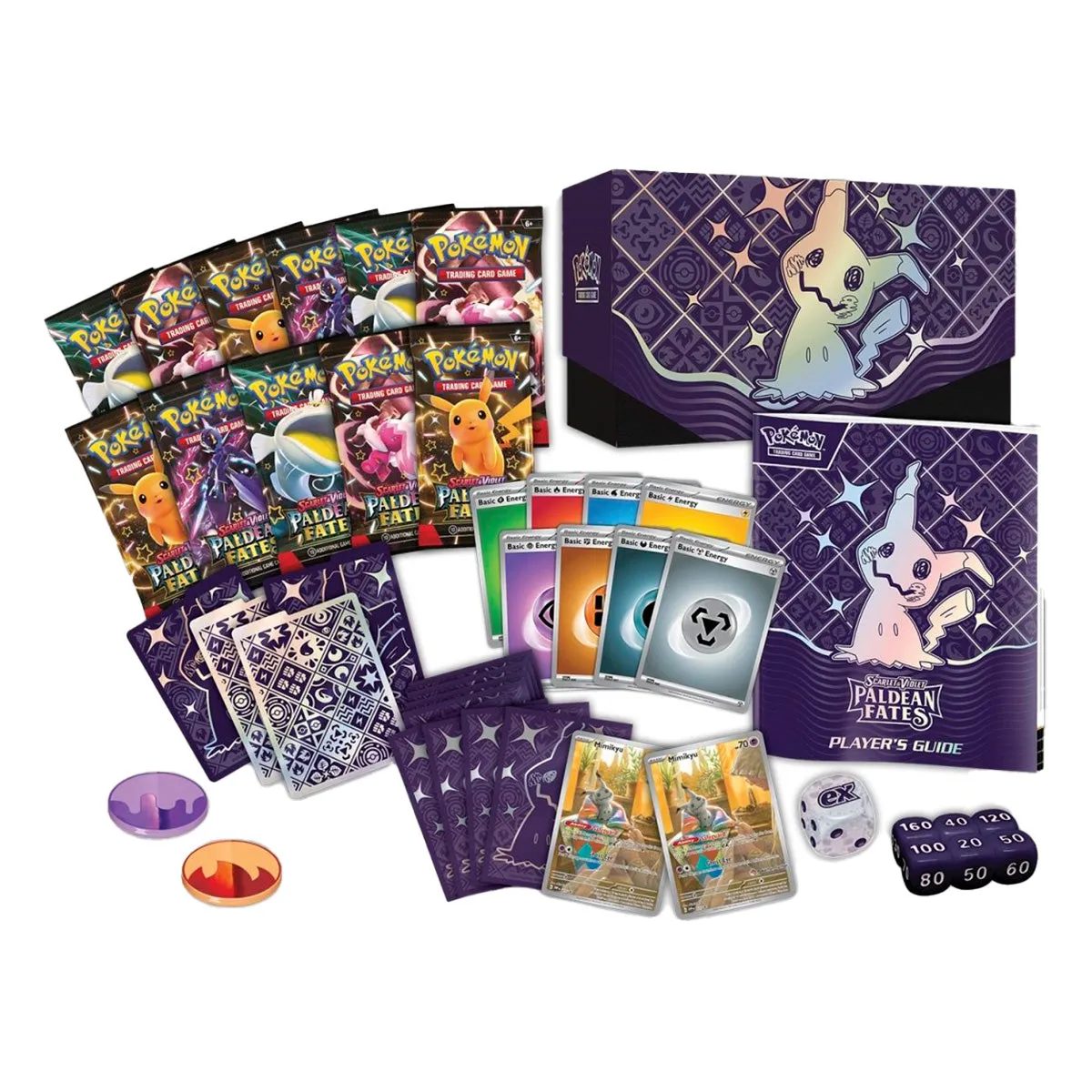 Pokemon TCG: Scarlet & Violet Paldean Fates Pokemon Center Elite Trainer Box