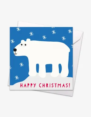 Polar Bear Christmas Card