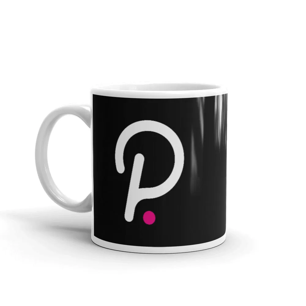 Polkadot glossy mug
