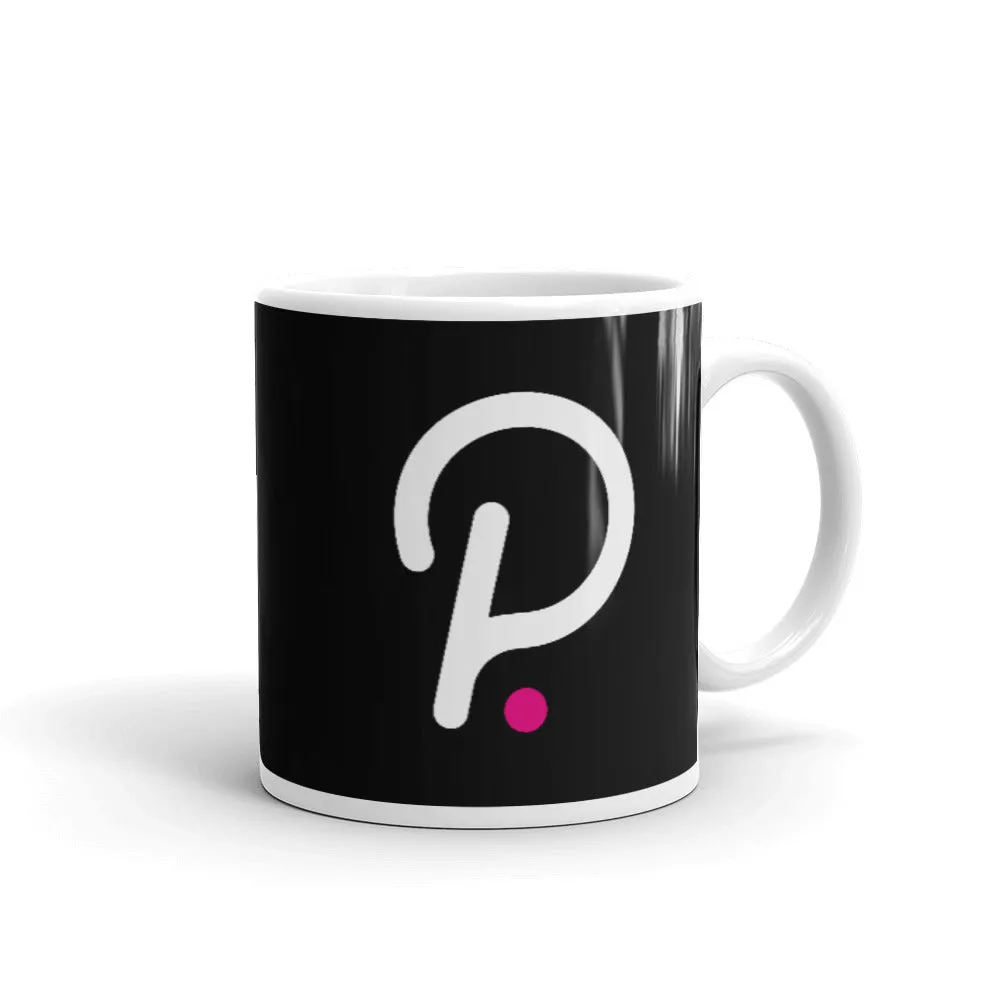 Polkadot glossy mug