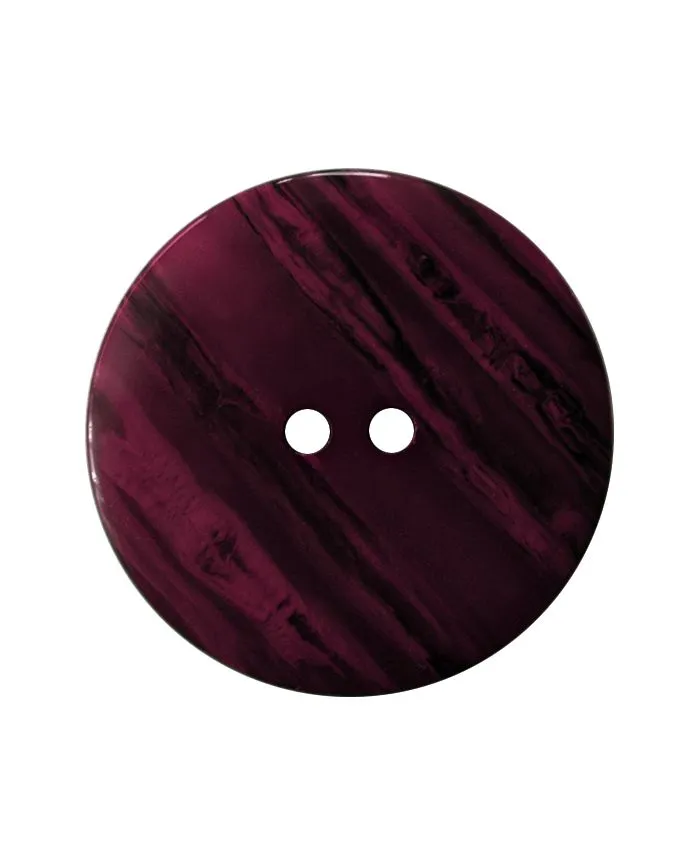 POLYESTER BUTTON ROUND SHAPE W/SHINY SURFACE - 23MM