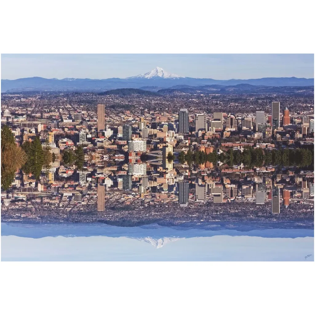 Portland, Portlandia, PDX Art Print