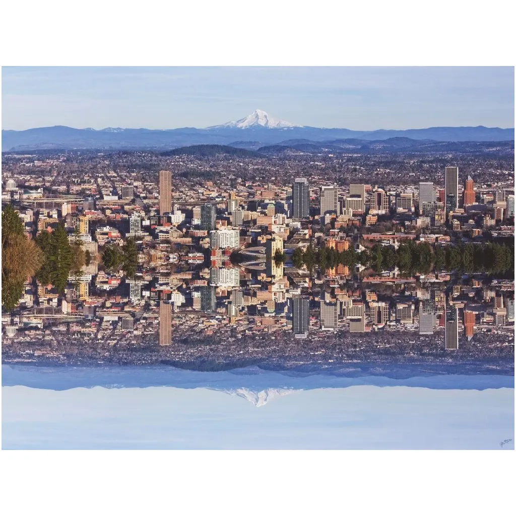 Portland, Portlandia, PDX Art Print