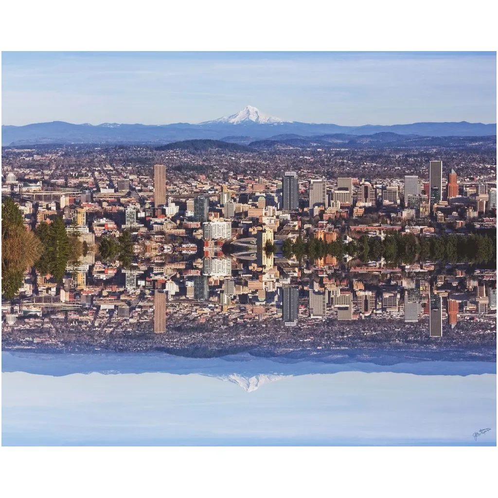 Portland, Portlandia, PDX Art Print