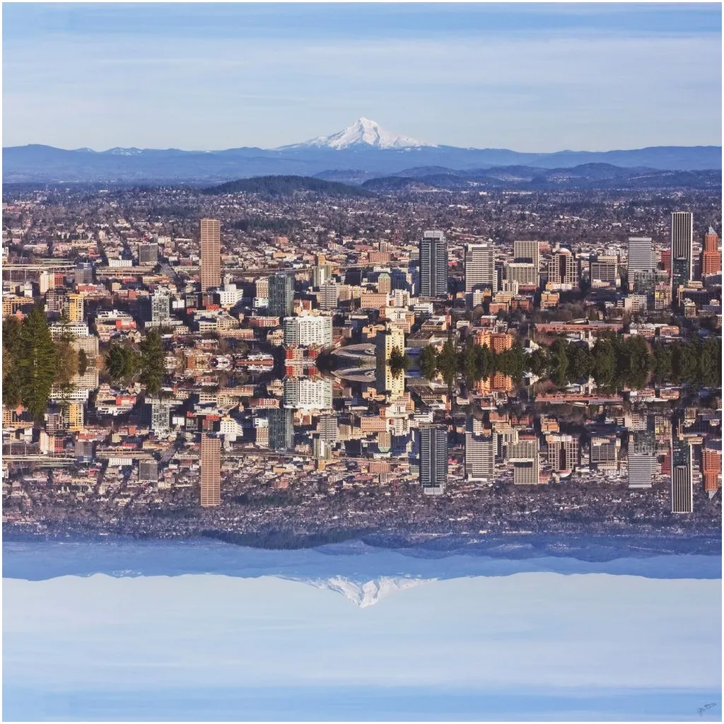 Portland, Portlandia, PDX Art Print