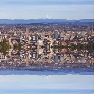 Portland, Portlandia, PDX Art Print