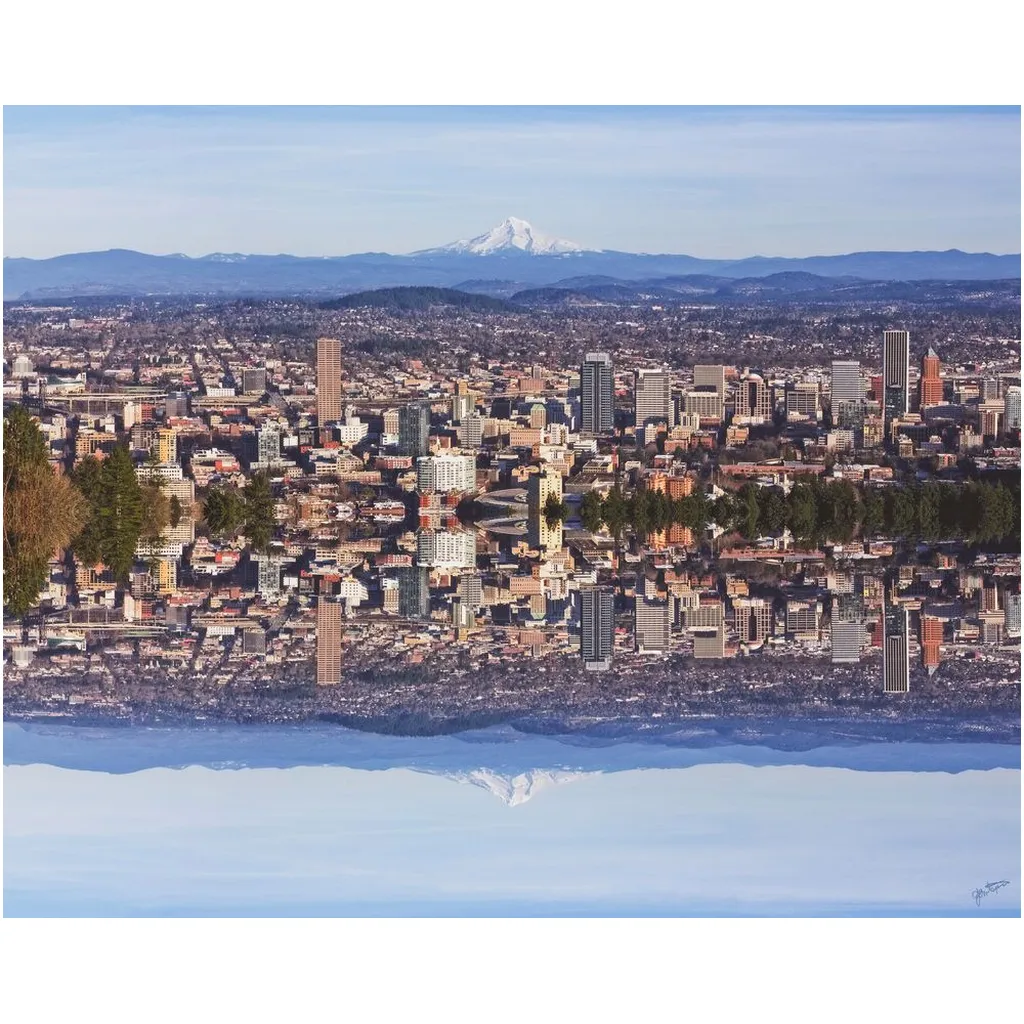 Portland, Portlandia, PDX Art Print