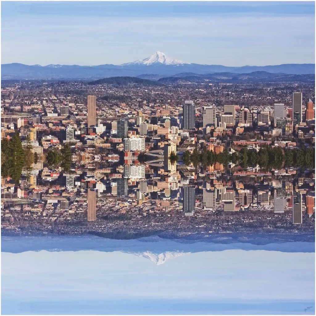 Portland, Portlandia, PDX Art Print